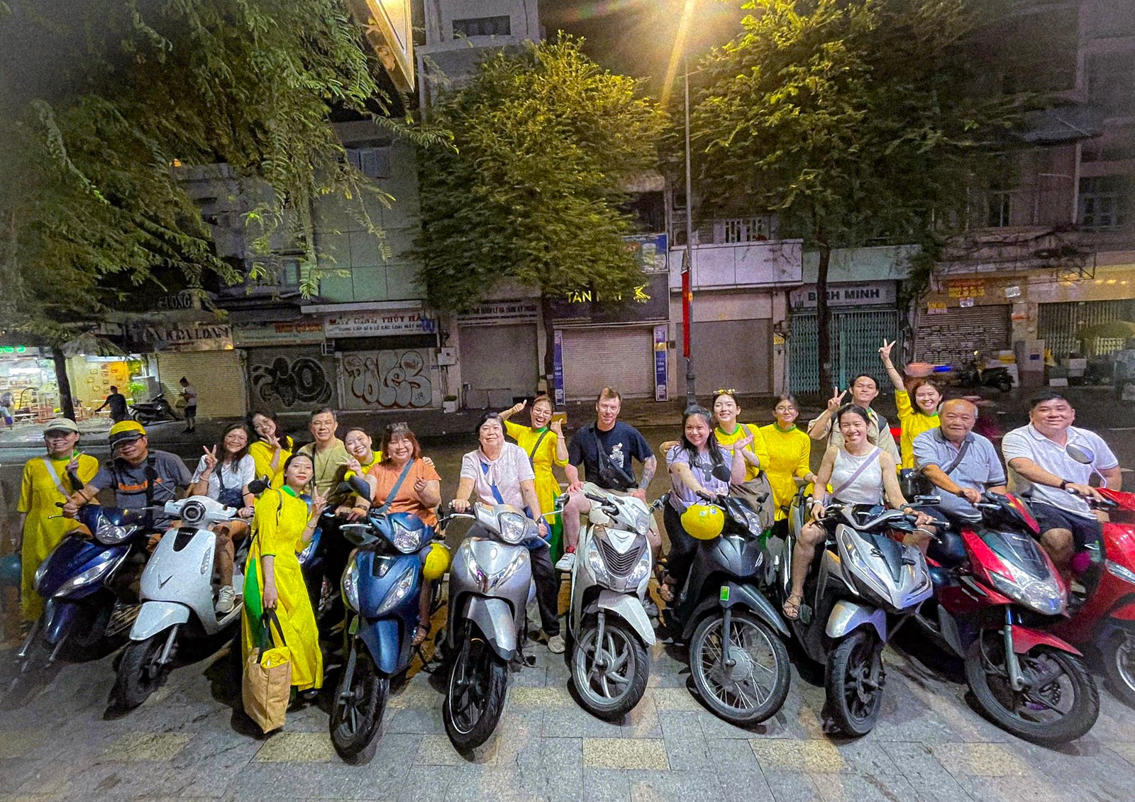 Saigon Street Food with 13 Tastings Motorbike Adventure