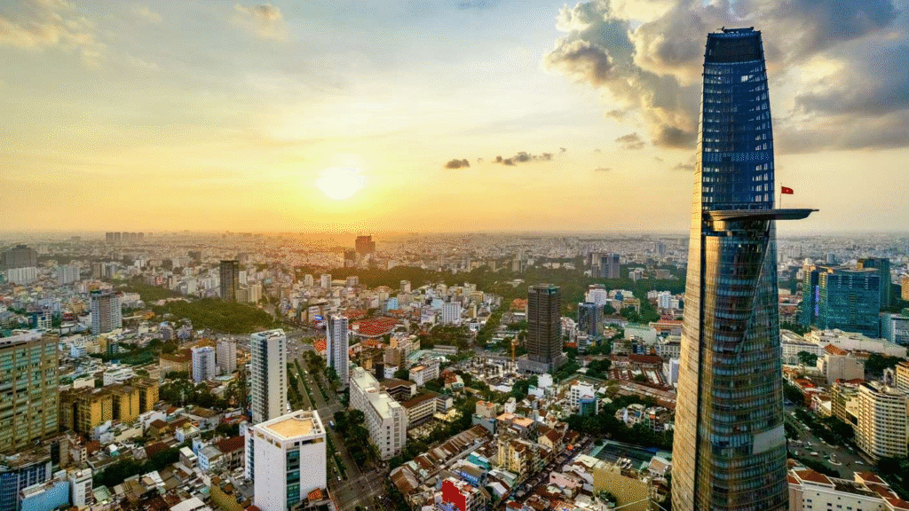 Bitexco Tower - Enjoy wide views of Ho Chi Minh City from the Saigon Skydeck
