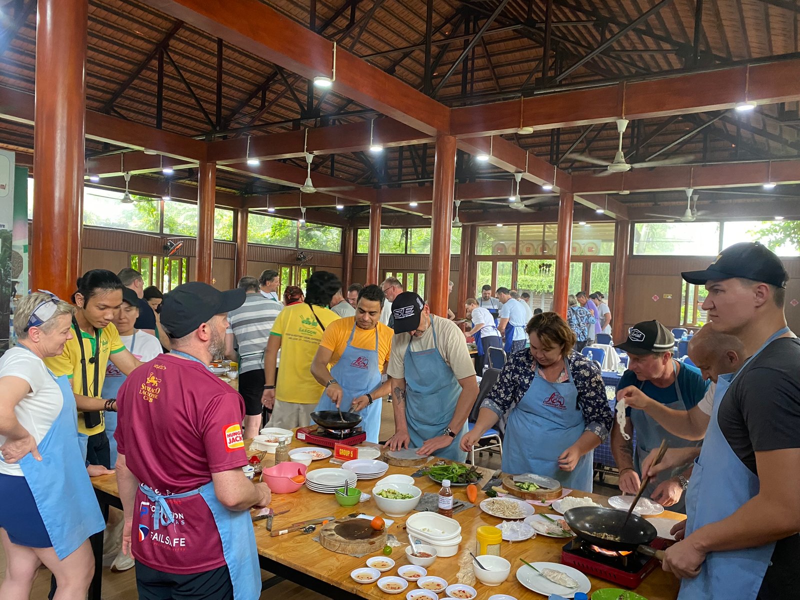 Full-Day Tour: Cooking Class, Farm Visit, and Cu Chi Tunnels