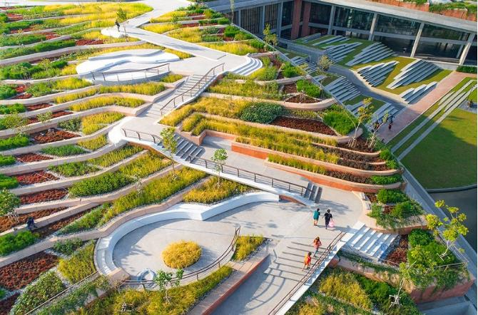 'Non-self' garden