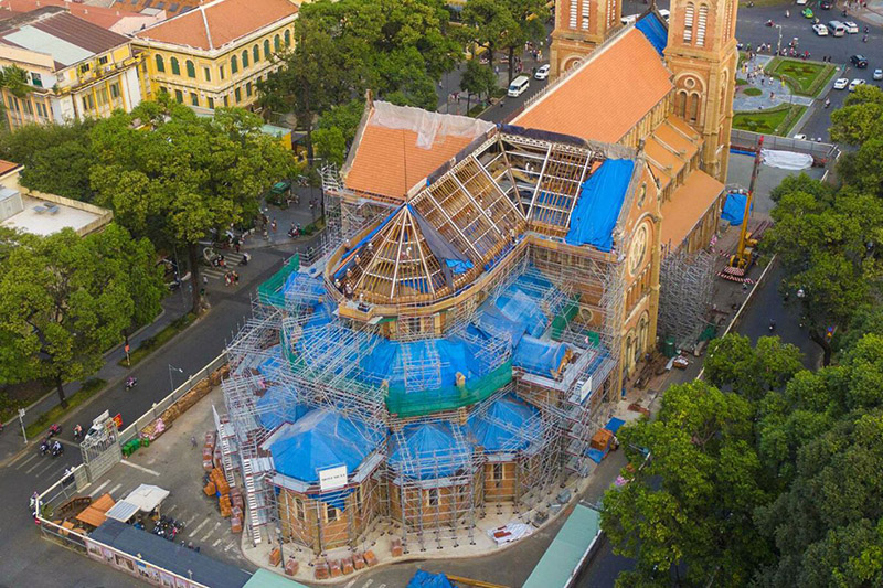 The Notre-Dame Cathedral - Refurbishment