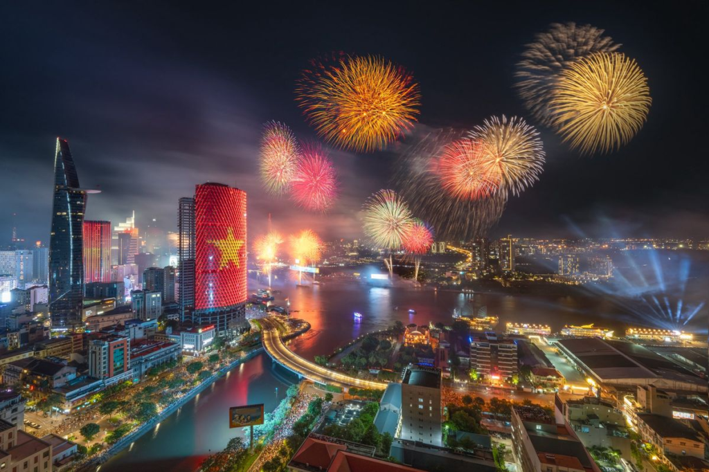 Ho Chi Minh City during Tet holiday 