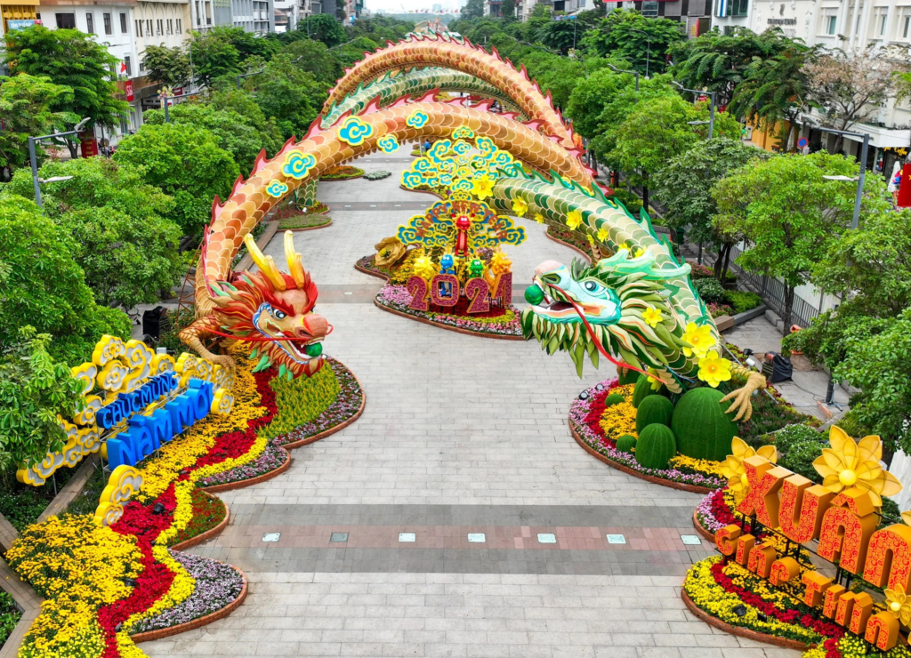 Nguyen Hue Flower Street