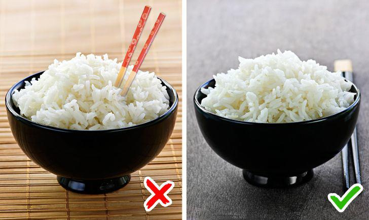 Using chopsticks properly