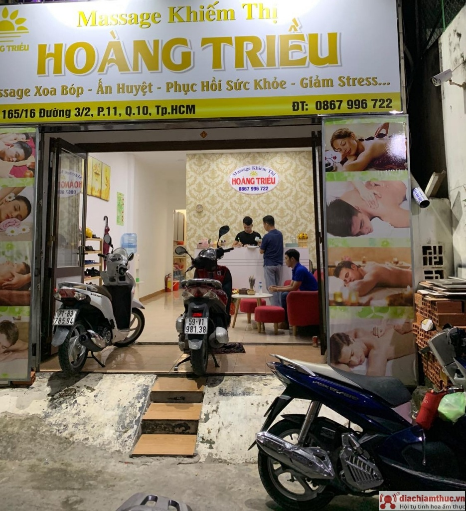 Massage khiếm thị Hoàng Triều