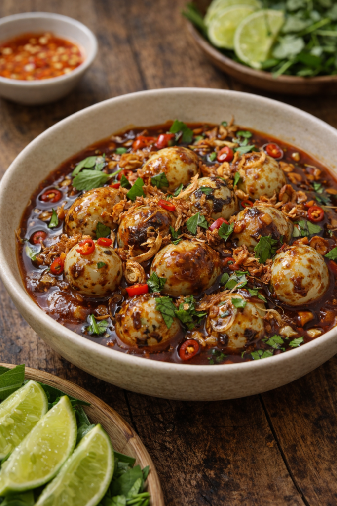 Fertilized Quail Eggs (Cút Lộn Xào Me)