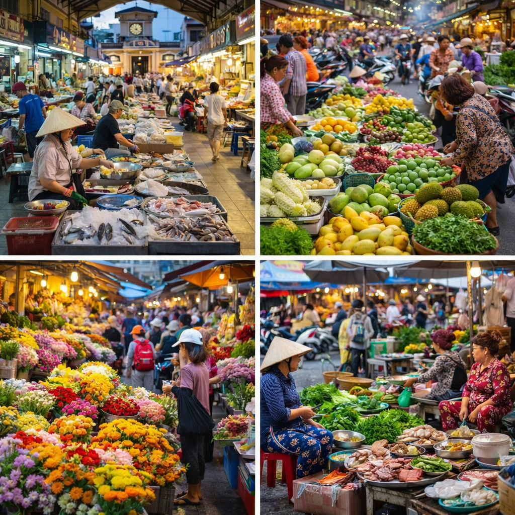 Explore the Bustling Open-Air Markets