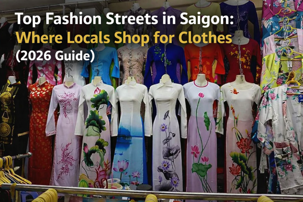 fashion streets in Saigon
