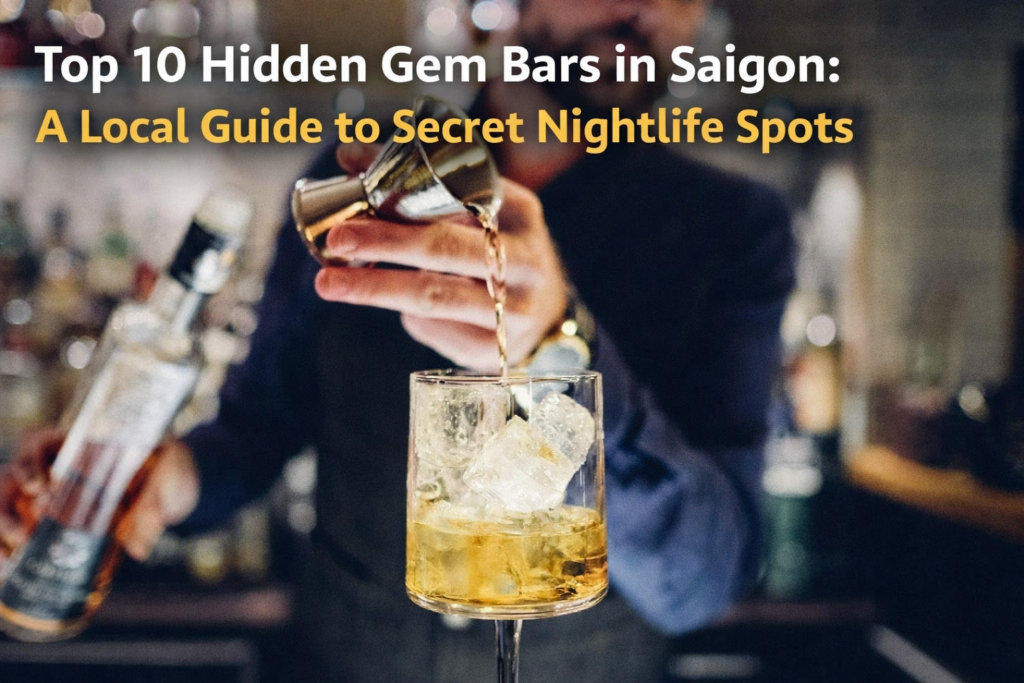 Top 10 Hidden Gem Bars in Saigon: A Local Guide to Secret Nightlife Spots
