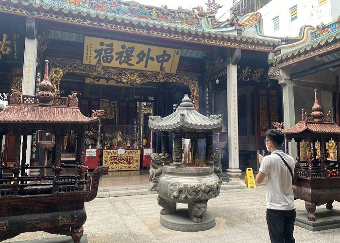 Nghĩa An Assembly Hall is dedicated to Guan Yu