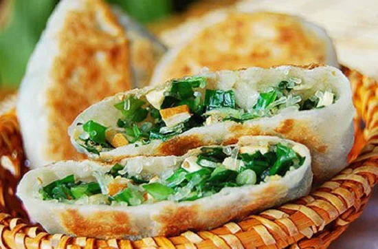 The best way to eat your greens? Wrap them in dough and fry them!