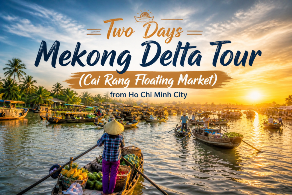 Two Days Mekong Delta Tour (Cai Rang Floating Market) from Ho Chi Minh City