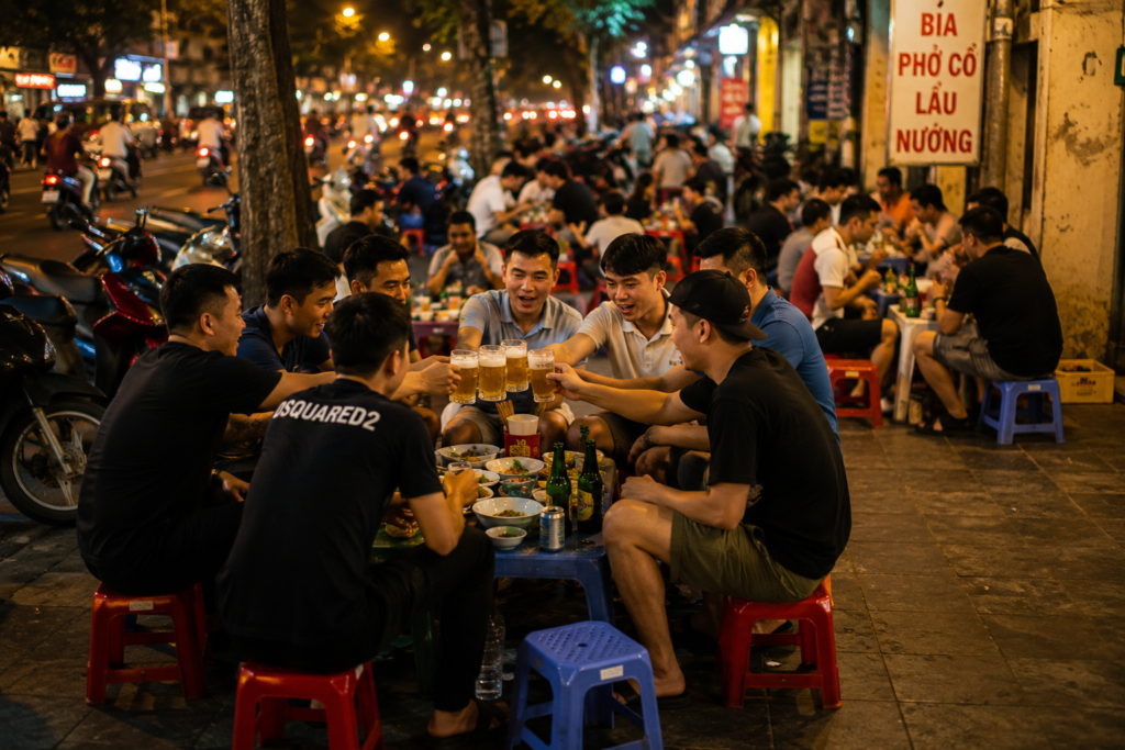 Vietnam’s nightlife is not only about luxury rooftop bars.