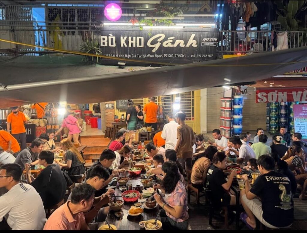 Dive into the food maze of Su Van Hanh! From mini crispy pancakes to dessert trays, this place is a vibe.