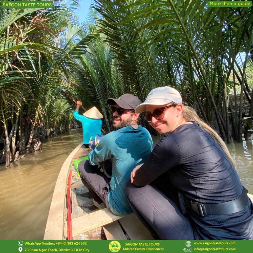 Ben Tre is also famous for its dried coconut gardens