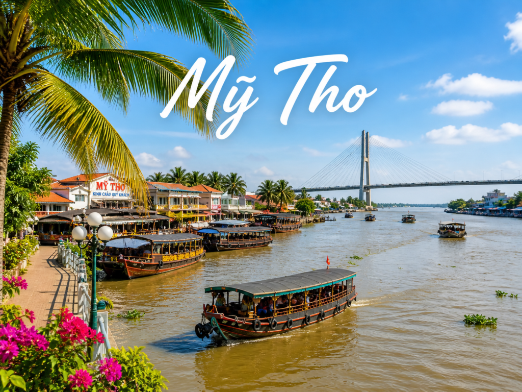 My Tho serves as a gateway to the river life of southern Vietnam