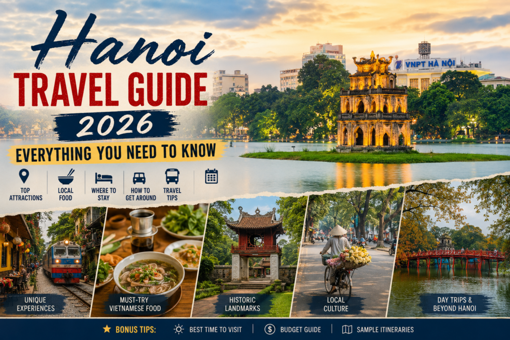 Hanoi Travel Guide 2026: Everything You Need to Know