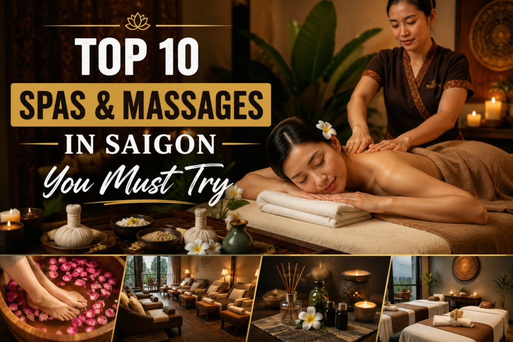Top 10 Spas & Massages in Saigon You Must Try