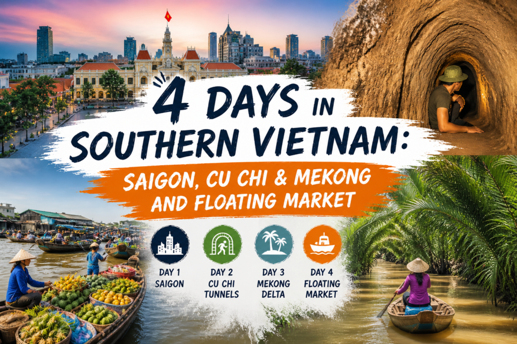 4 Days In Southern Vietnam: Saigon, Cu Chi & Mekong And Floating Market