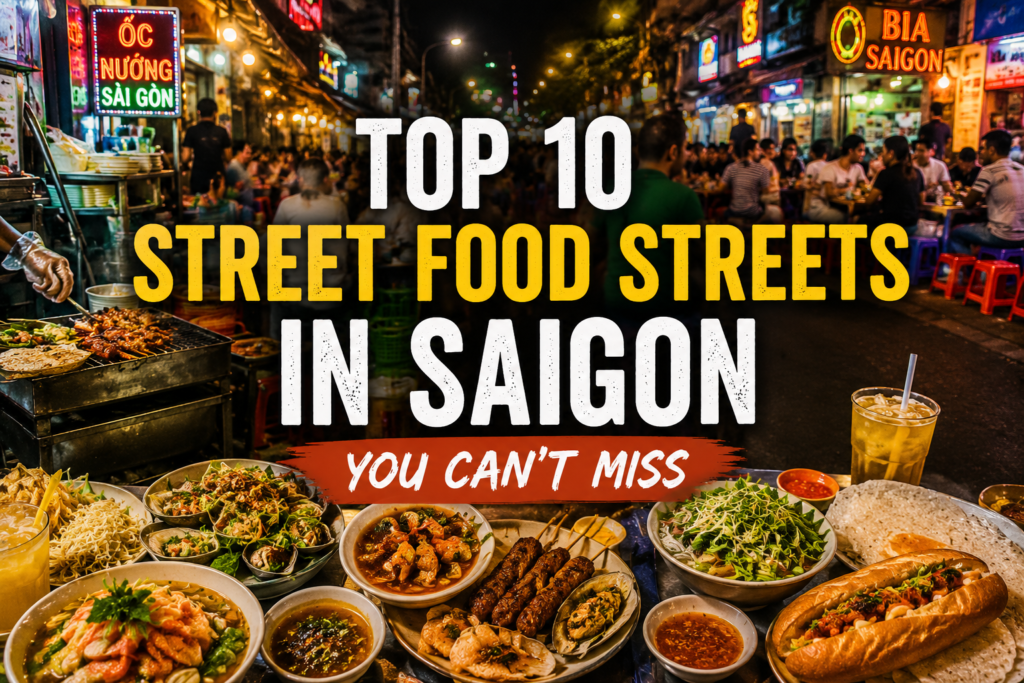 Top 10 Street Food Streets In Saigon You Can’t Miss