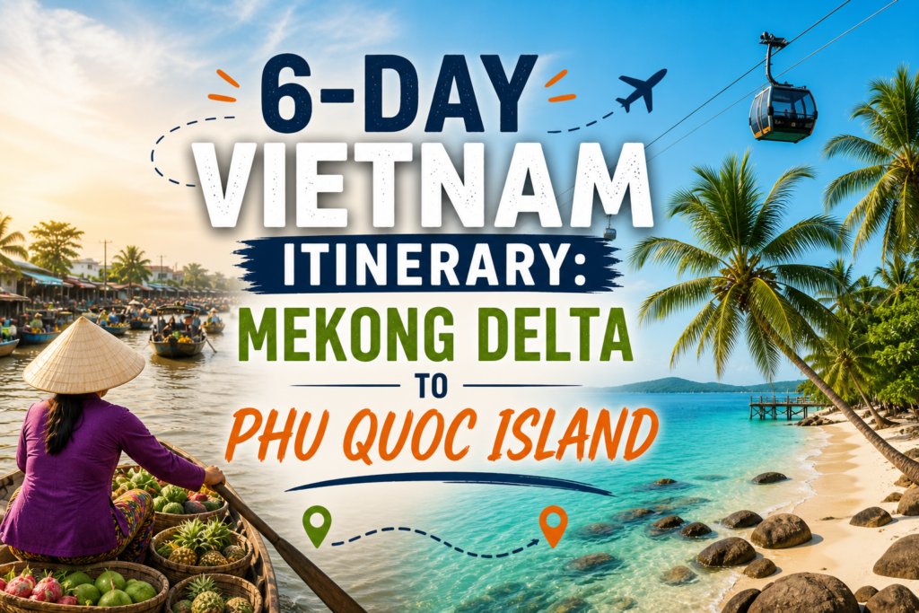 6-Day Vietnam Itinerary: Mekong Delta To Phu Quoc Island