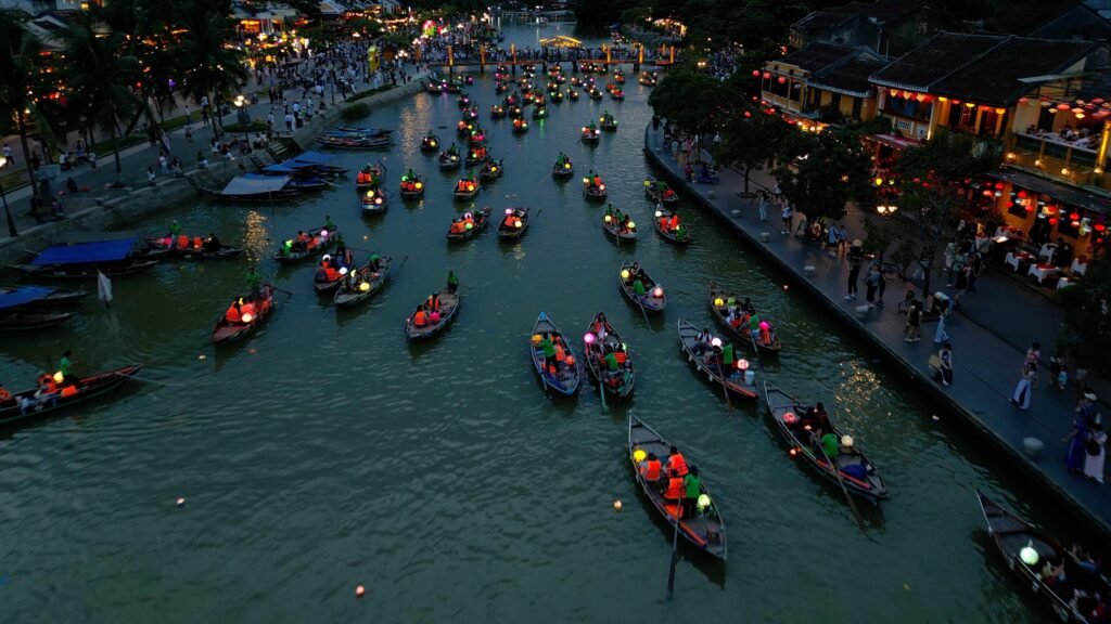 The monthly Lantern Festival offers one of the most memorable cultural experiences in Vietnam