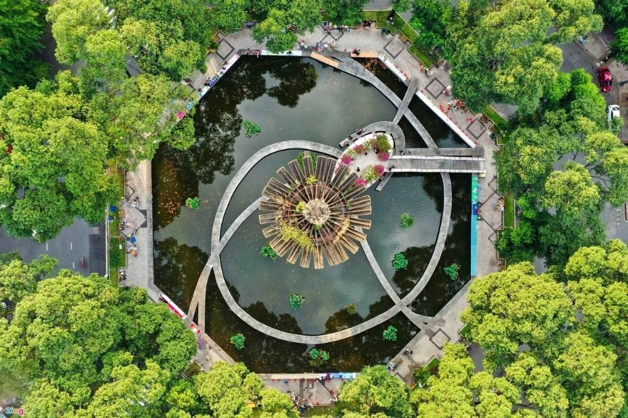 Turtle Lake is believed to sit at the “tail of a dragon