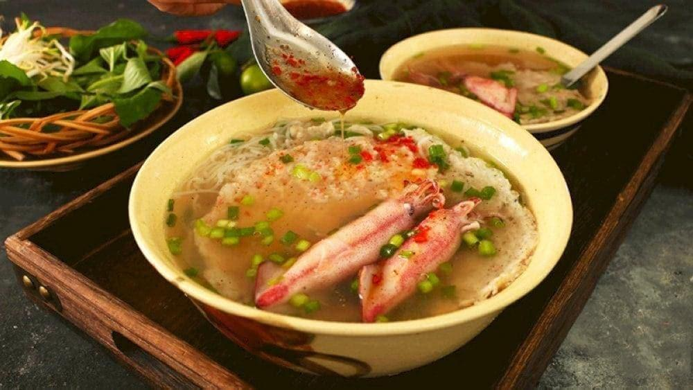 The broth itself is much lighter than many traditional Vietnamese soups