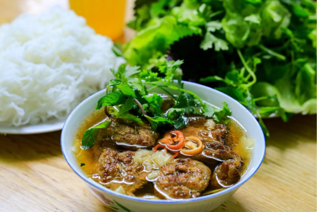 Bun cha is one of the oldest specialty dishes and the pride of Hanoi cuisine