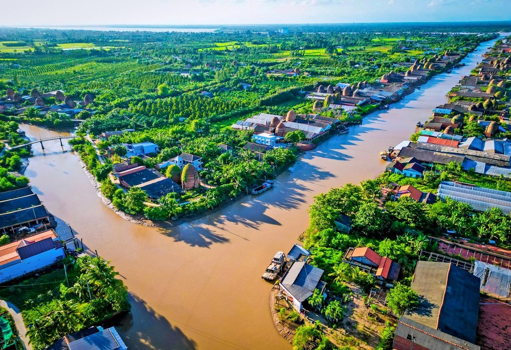 A corner of Vinh Long province
