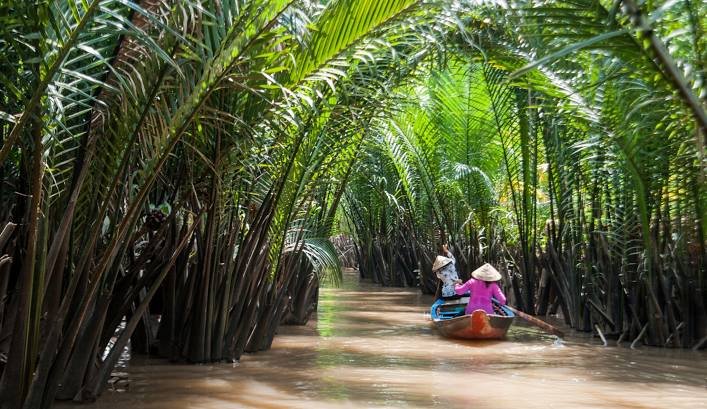 One of the most rewarding aspects of visiting the Mekong Delta is interacting with local communities