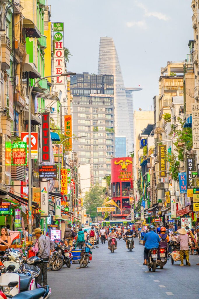 A simple walk through nearby streets in Saigon can give you a sense of how locals live, work, and interact.