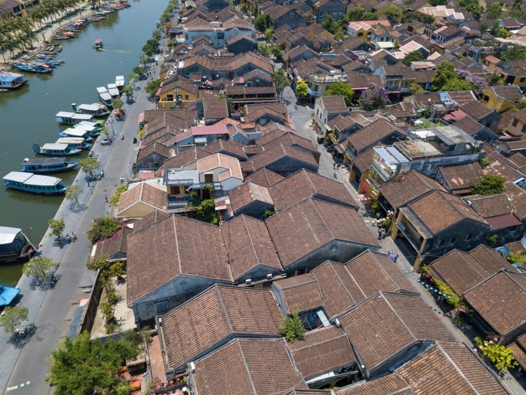 Nestled along the peaceful Thu Bon River, the town occupies a strategic location that once made it one of Southeast Asia’s most significant international trading ports