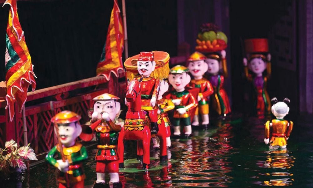 A stage where water becomes the soul and puppets tell the tales of a thousand years. This unique Vietnamese art form is the only one in the world where the stage is a liquid mirror.