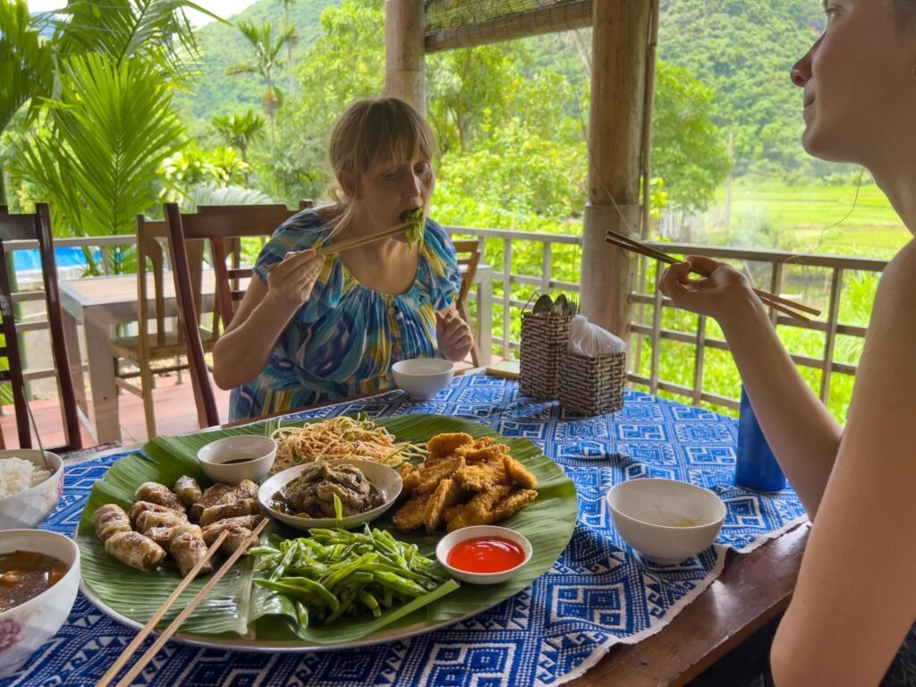 The town boasts a culinary identity distinct from other regions of Vietnam.