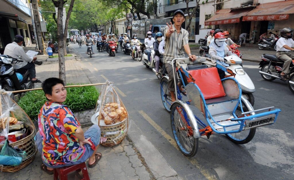 In a city famous for its seemingly endless stream of motorbikes, the cyclo stands as a living symbol of Saigon's past