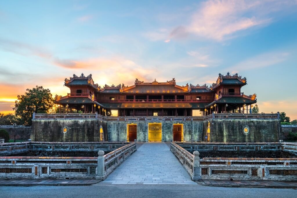 The journey concludes in Hue, Vietnam's former imperial capital, where centuries of history await exploration.