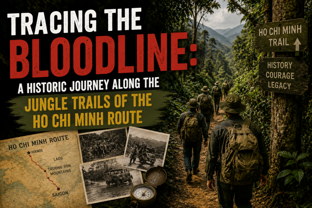 Tracing the Bloodline: A Historic Journey Along the Jungle Trails of the Ho Chi Minh Route
