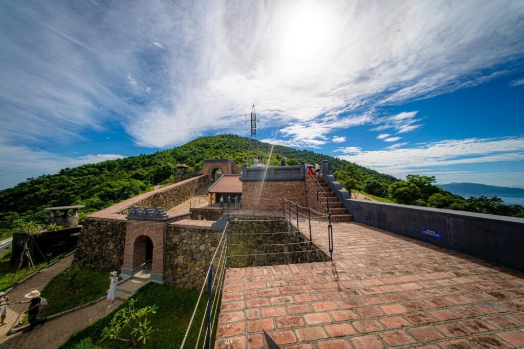 The historic Hai Van Gate stands as a reminder of the pass's strategic importance throughout Vietnamese history