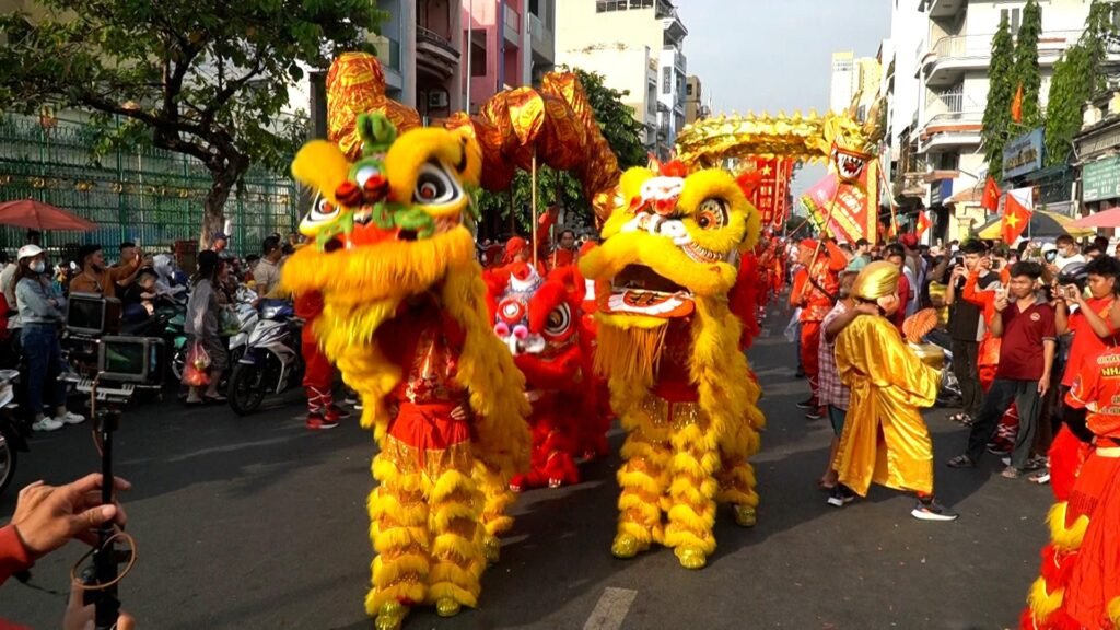 Traditional festivals bring Cho Lon to life with colorful lion dances, cultural performances, and celebrations that showcase the neighborhood's enduring heritage