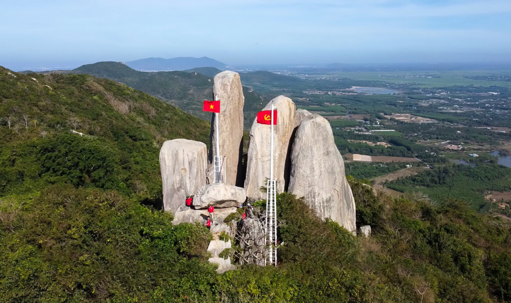 Where history meets the ocean breeze. Trekking through the rocky trails and secret caves of Minh Dam Mountain. Green canopy above, blue sea on the horizon - the perfect weekend escape just a short drive from the city.