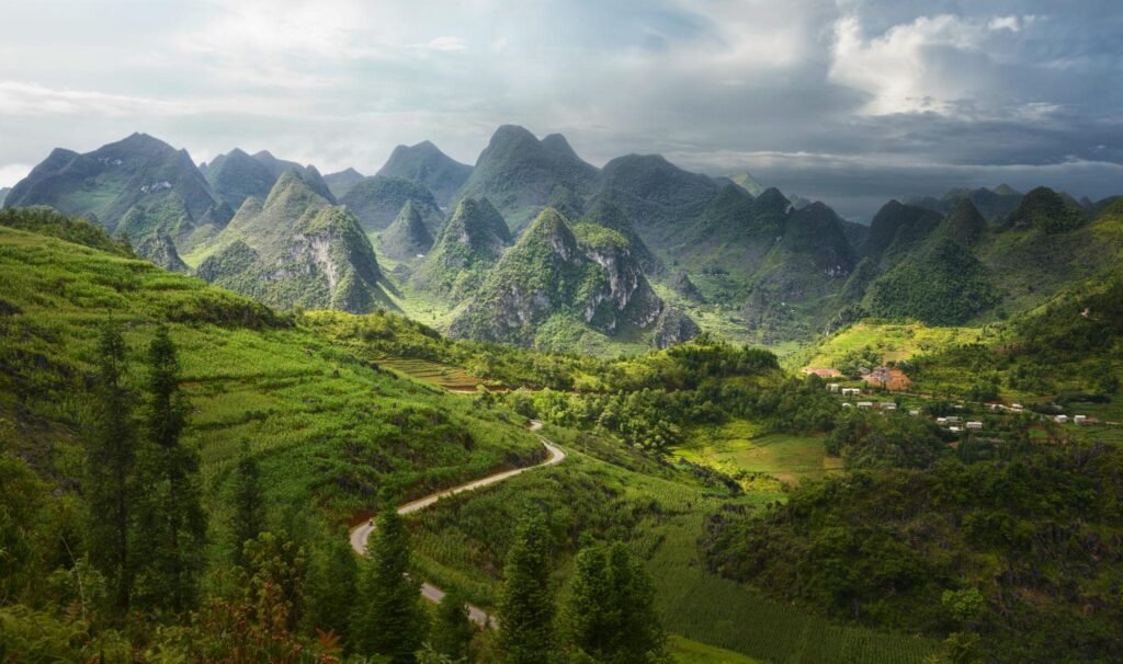 Recognized as a UNESCO Global Geopark, the Dong Van Karst Plateau showcases dramatic limestone formations sculpted over hundreds of millions of years.