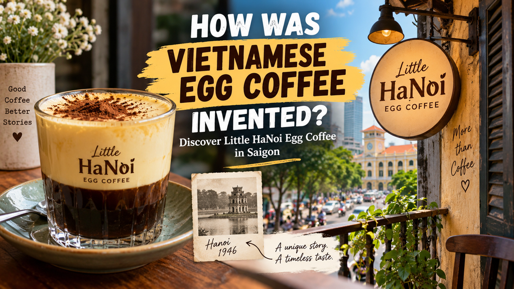 How Was Vietnamese Egg Coffee Invented?